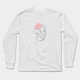 Line torso drawing Long Sleeve T-Shirt